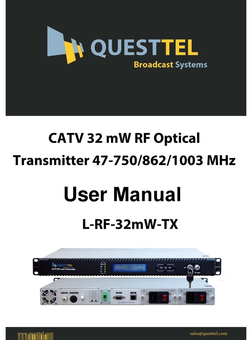 Questtel L-RF-32mW-TX user manual