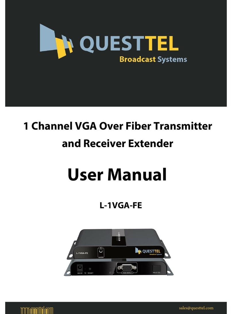 Questtel L-1VGA-FE user manual