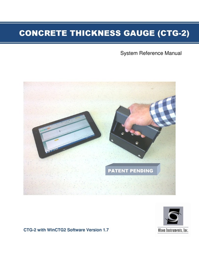 Olson Technology CTG-2 User manual