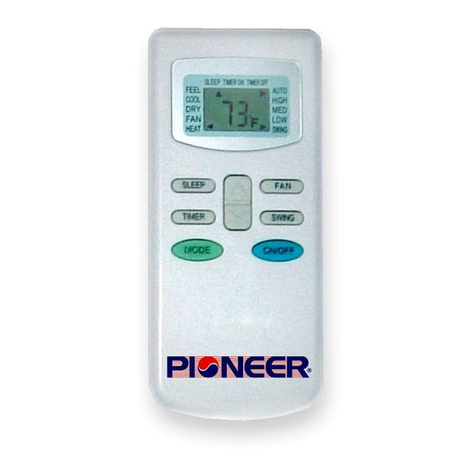 Pioneer WYD Series User manual