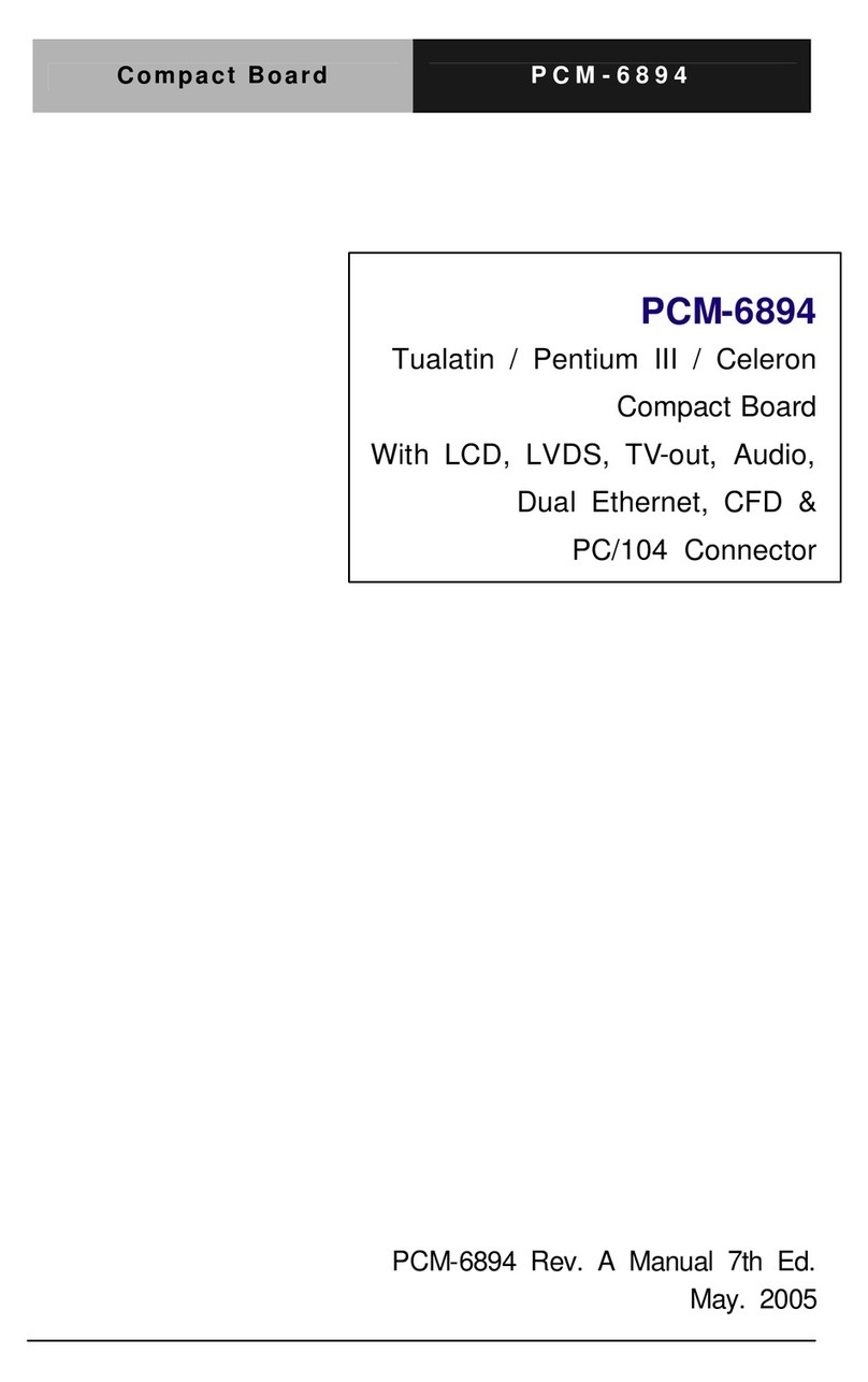 Aaeon PCM-6894 manual