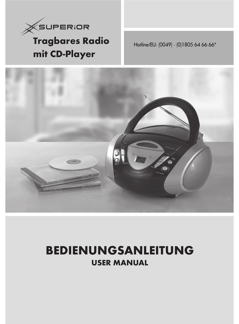 Superior CD-200 user manual