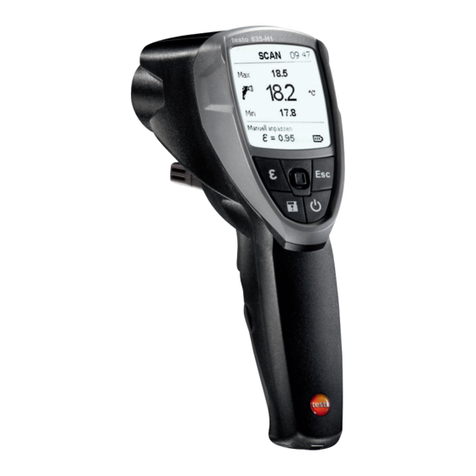TESTO 835 User manual