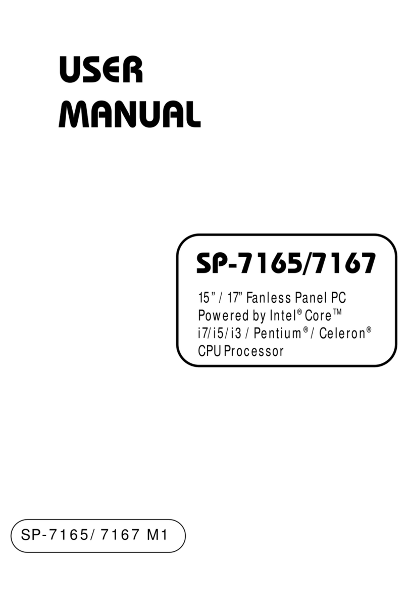 protech SP-7165 user manual