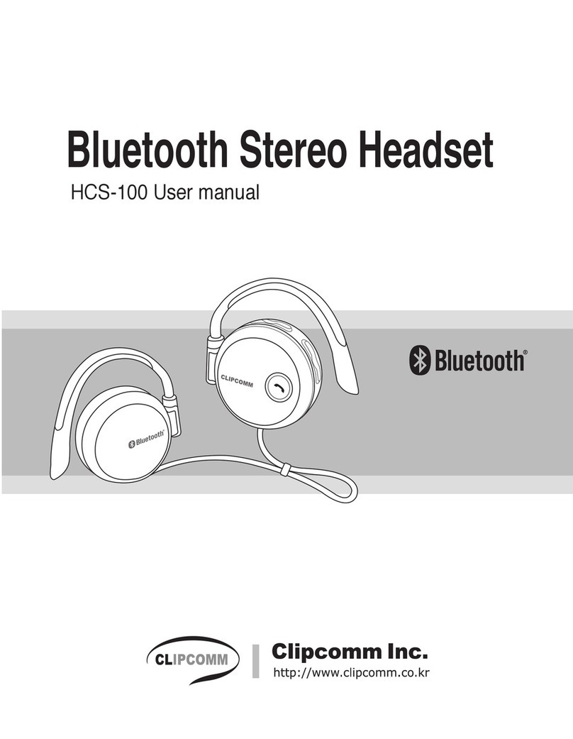 Clipcomm HCS-100 user manual