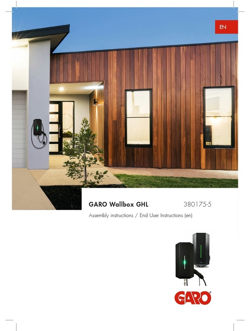GARO Wallbox GHL User manual