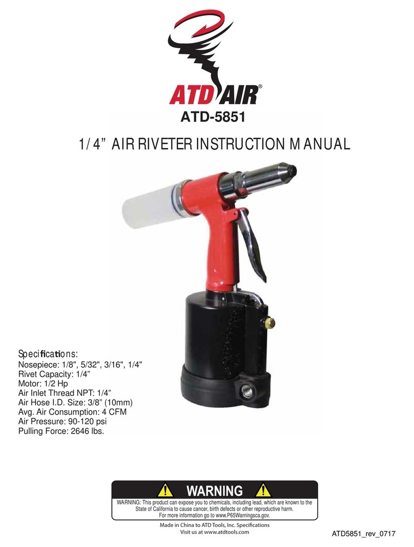 ATD AIR ATD-5851 instruction manual