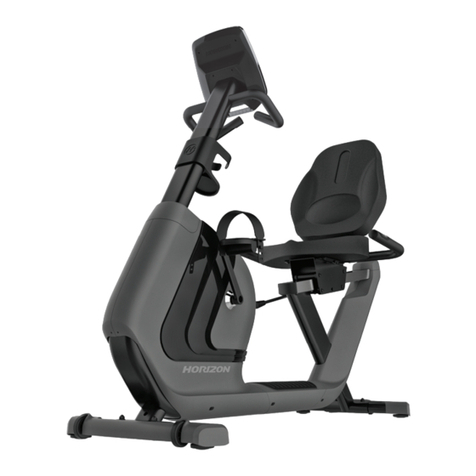 Horizon Fitness Comfort U Service manual