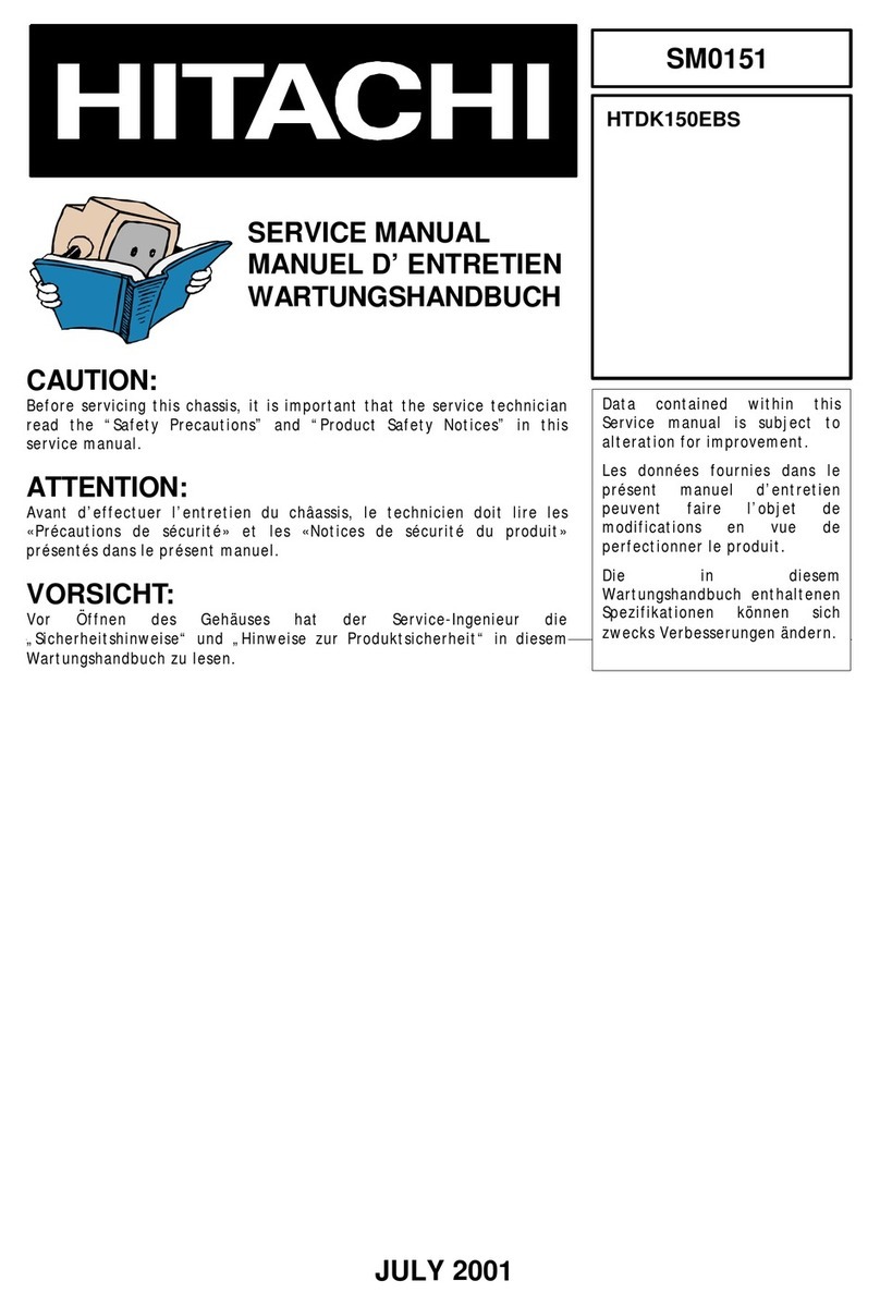 Hitachi HTDK150EBS User manual