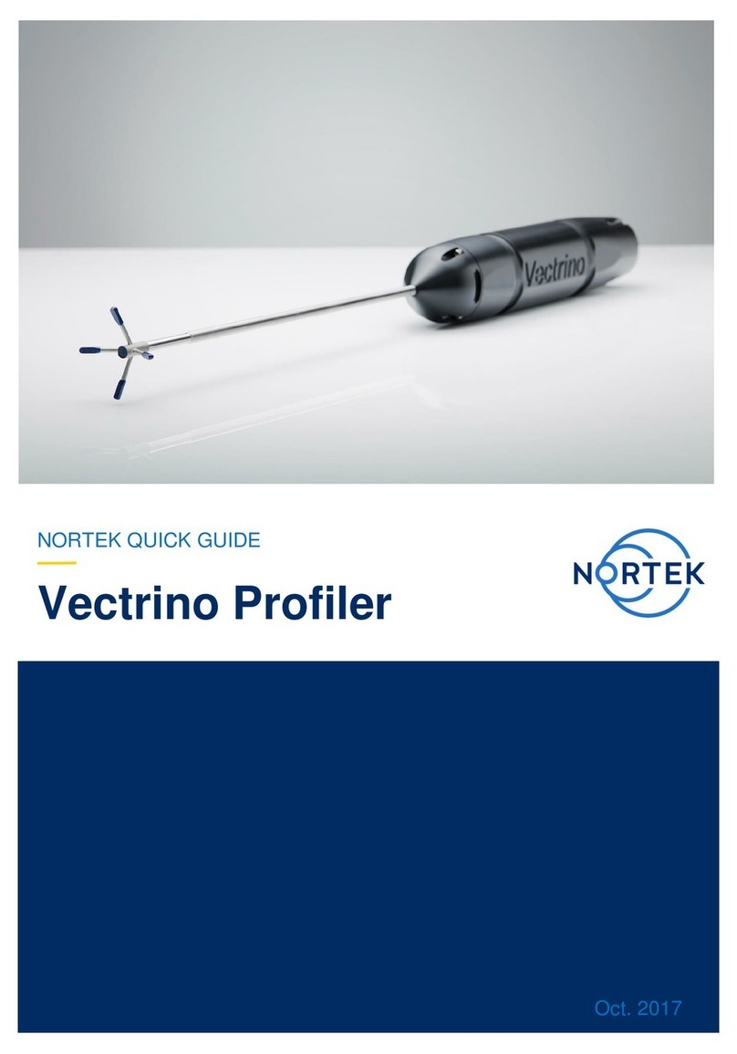 Nortek Vectrino Profiler User manual Nortek Vectrino Profiler User manual
