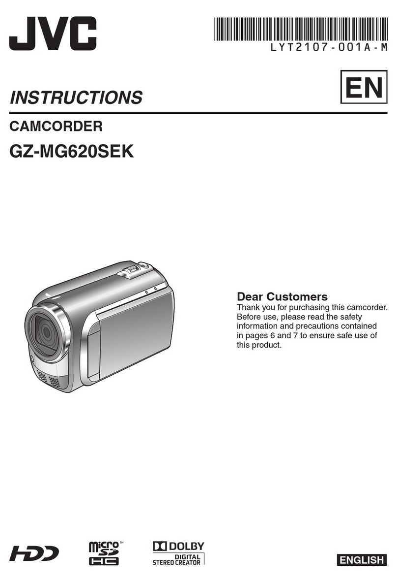 JVC GZ-MG620SEK User manual JVC GZ-MG620SEK User manual