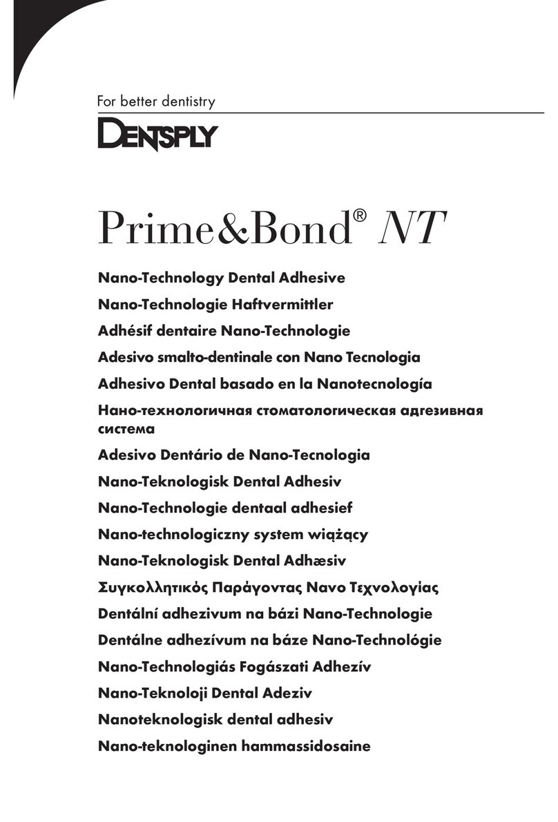 Dentsply Neytech Prime&Bond NT Instructions for use