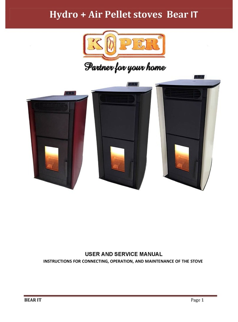 Koper Bear IT 10+5 kW User and service manual