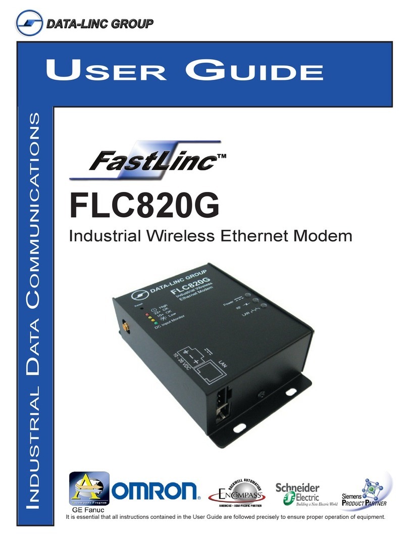 Data-Linc Group FastLinc FLC820G user guide
