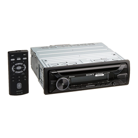 Sony MEX-N4200BT operating instructions