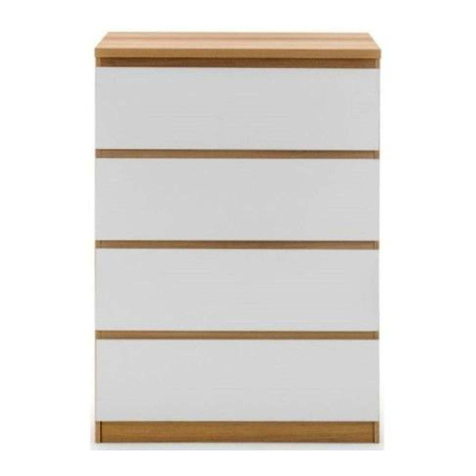 Mocka Jolt Four Drawer User manual Mocka Jolt Four Drawer User manual