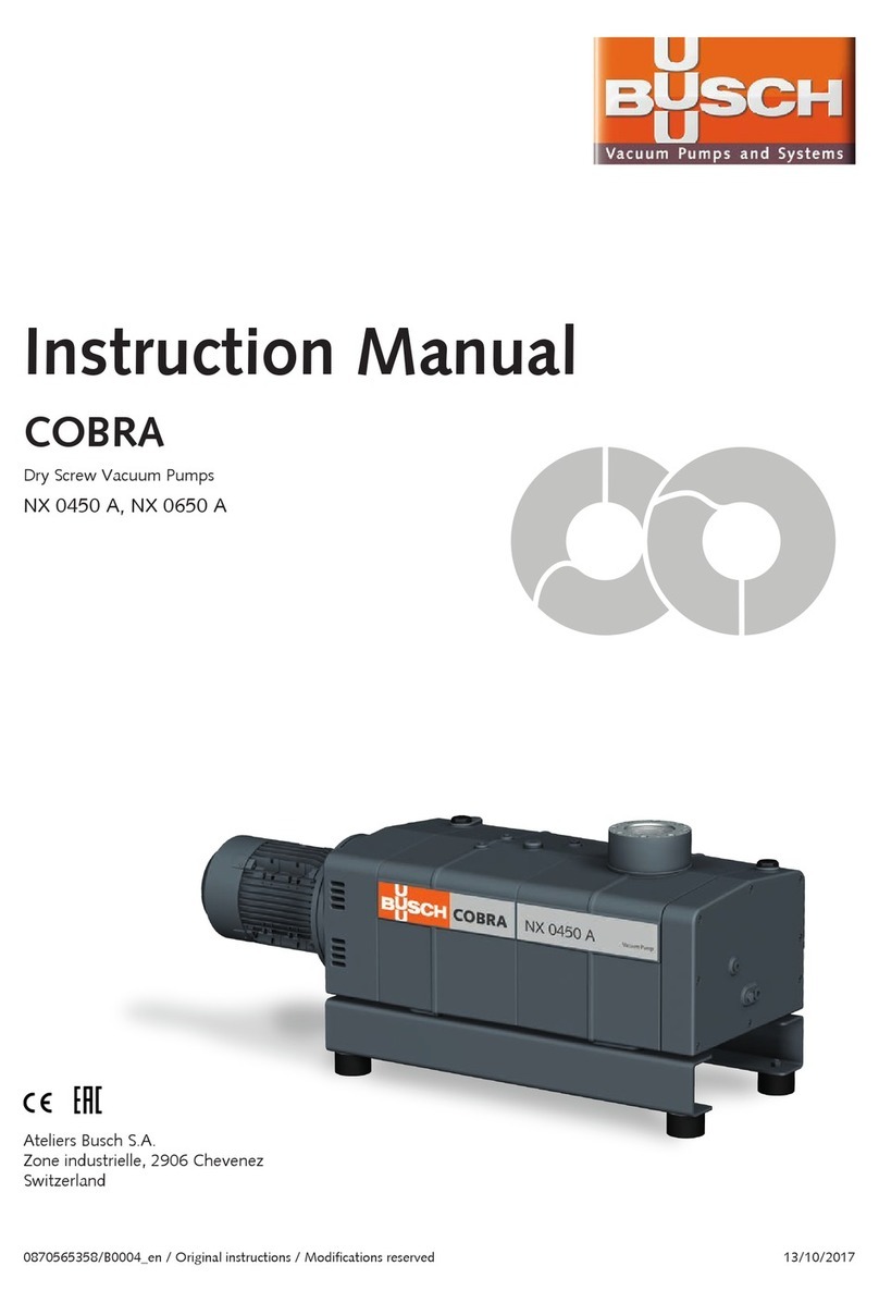 BUSCH COBRA NX 0450 A instruction manual