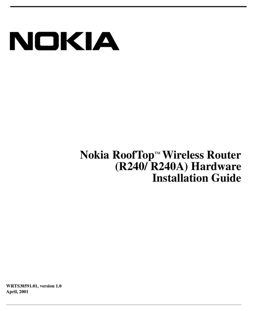 Nokia RoofTop R240 installation guide