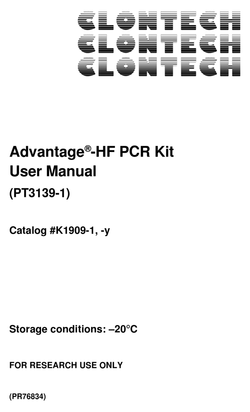 Clontech PT3139-1 user manual
