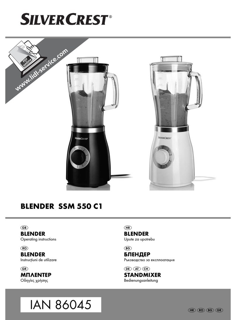 Silvercrest SSM 550 C1 User manual Silvercrest SSM 550 C1 User manual