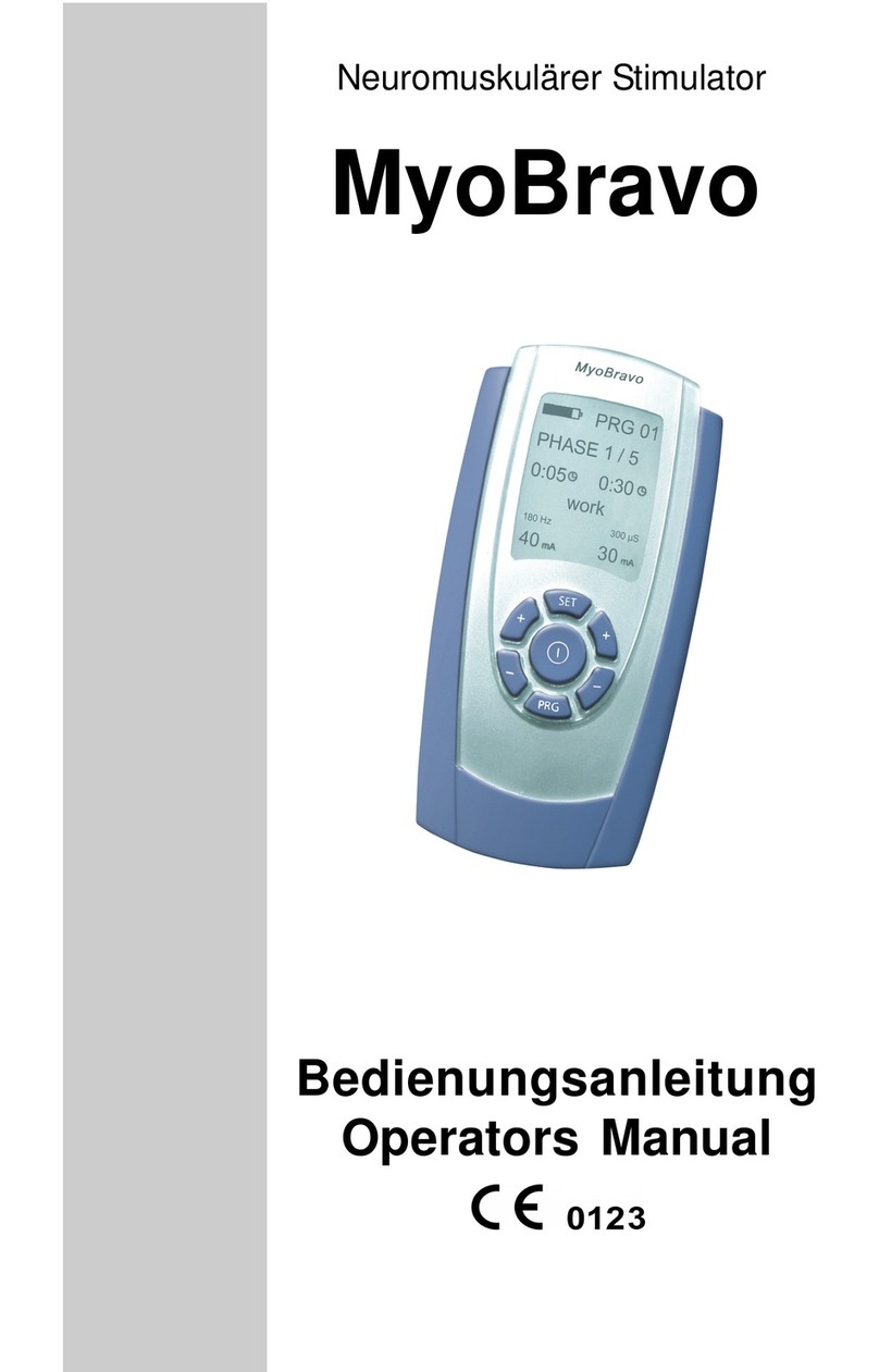 MTR+ MyoBravo Operator's manual