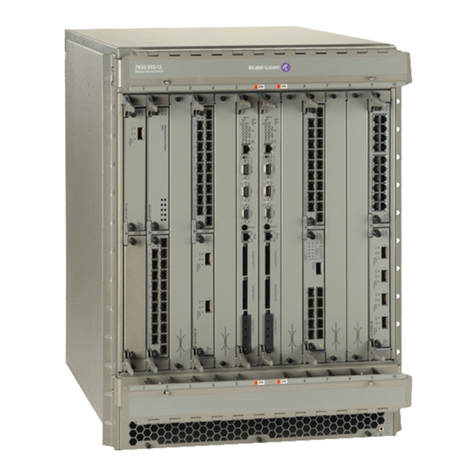 Alcatel-Lucent 7450 ESS-12 User manual