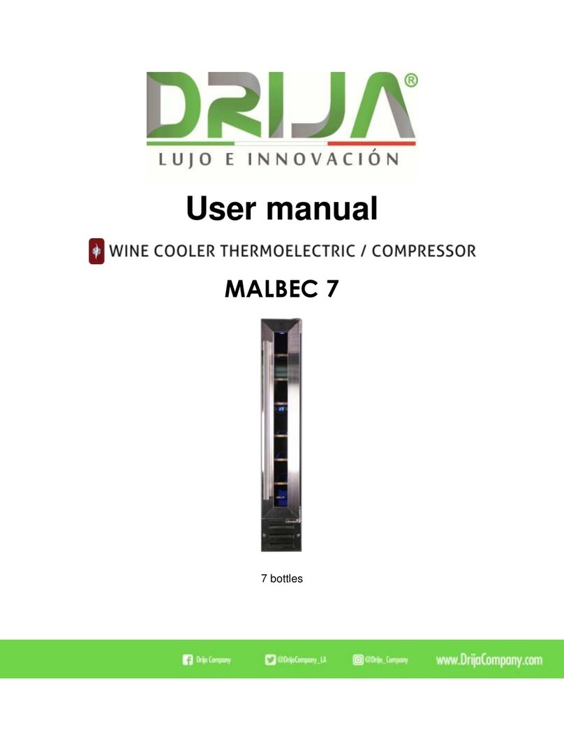 Drija MALBEC 7 user manual