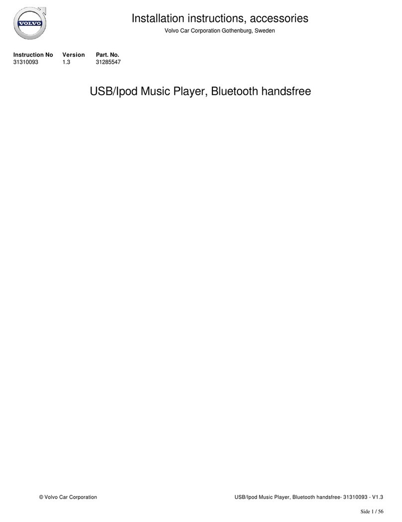 Volvo 31285547 installation instructions