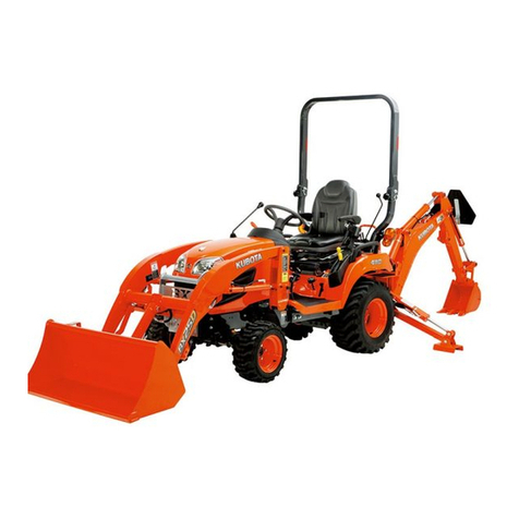 Kubota LA340 Operator's manual