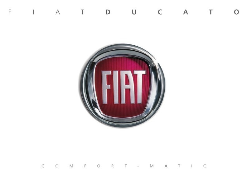 Fiat COMFORT-MATIC manual