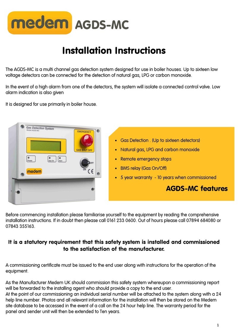 Medem AGDS-MC installation instructions