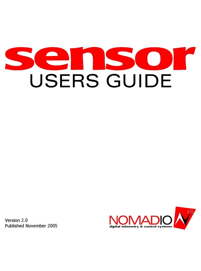 Nomadio Sensor user guide