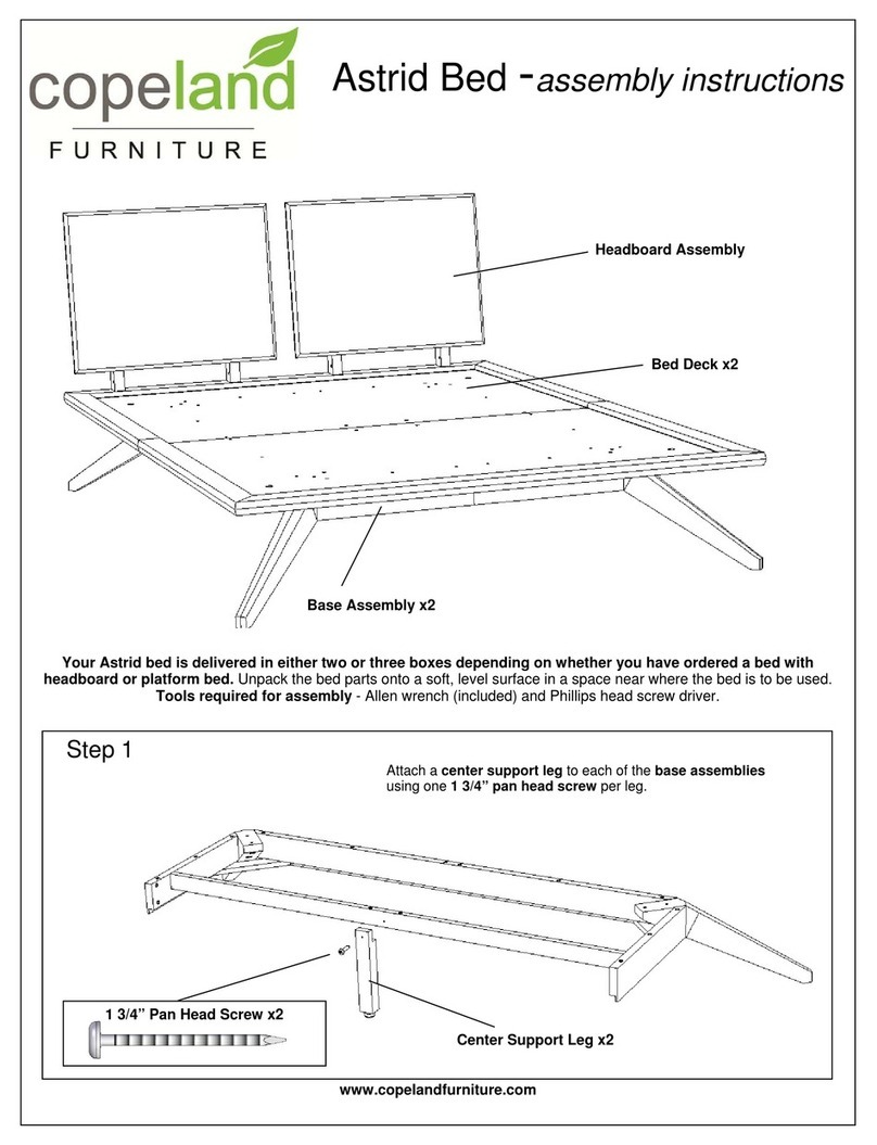 Copeland Astrid Assembly instructions