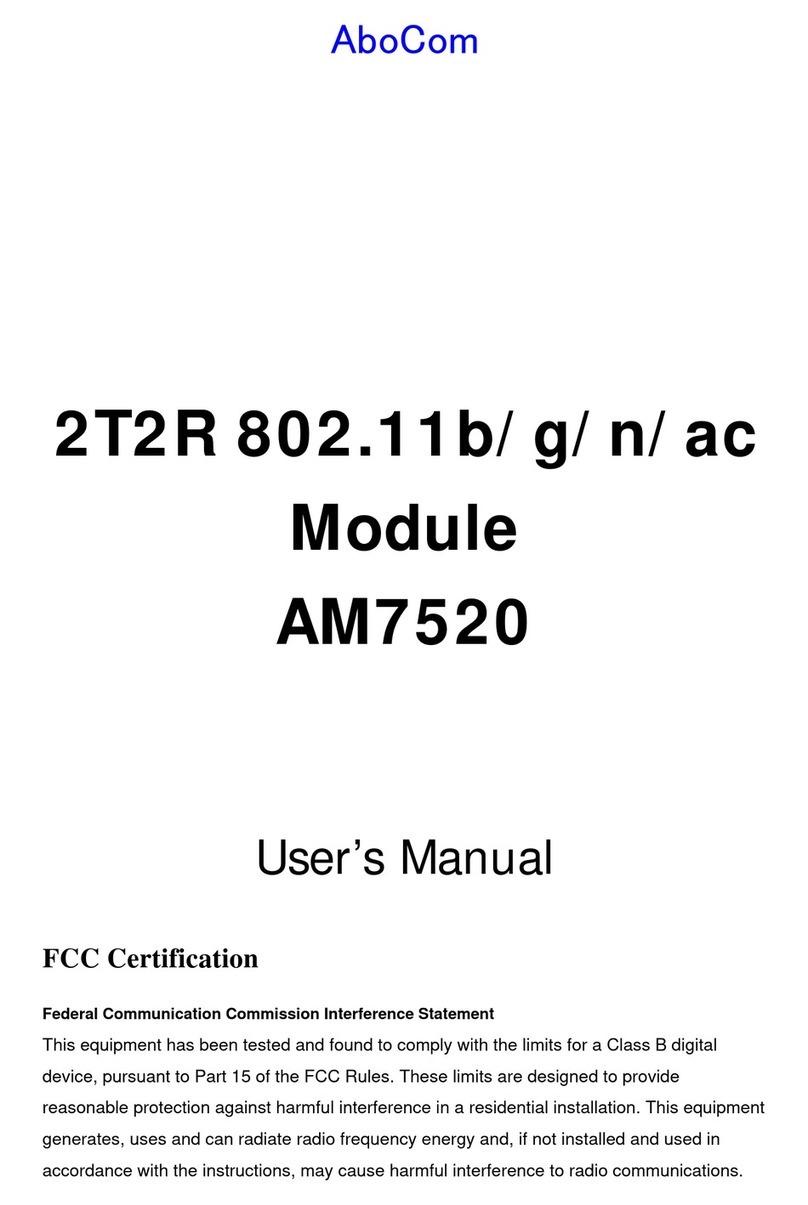 Abocom AM7520 user manual