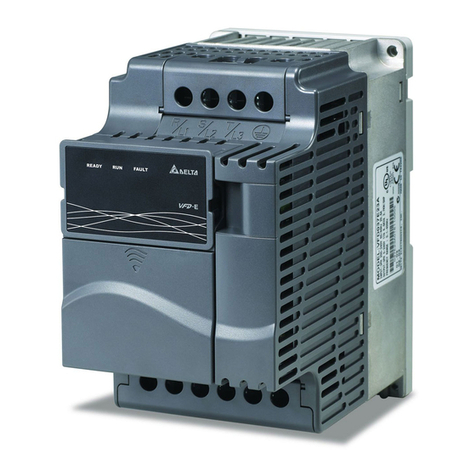 Delta VFD-E User manual