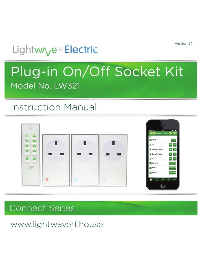 Lightwave LW321 instruction manual