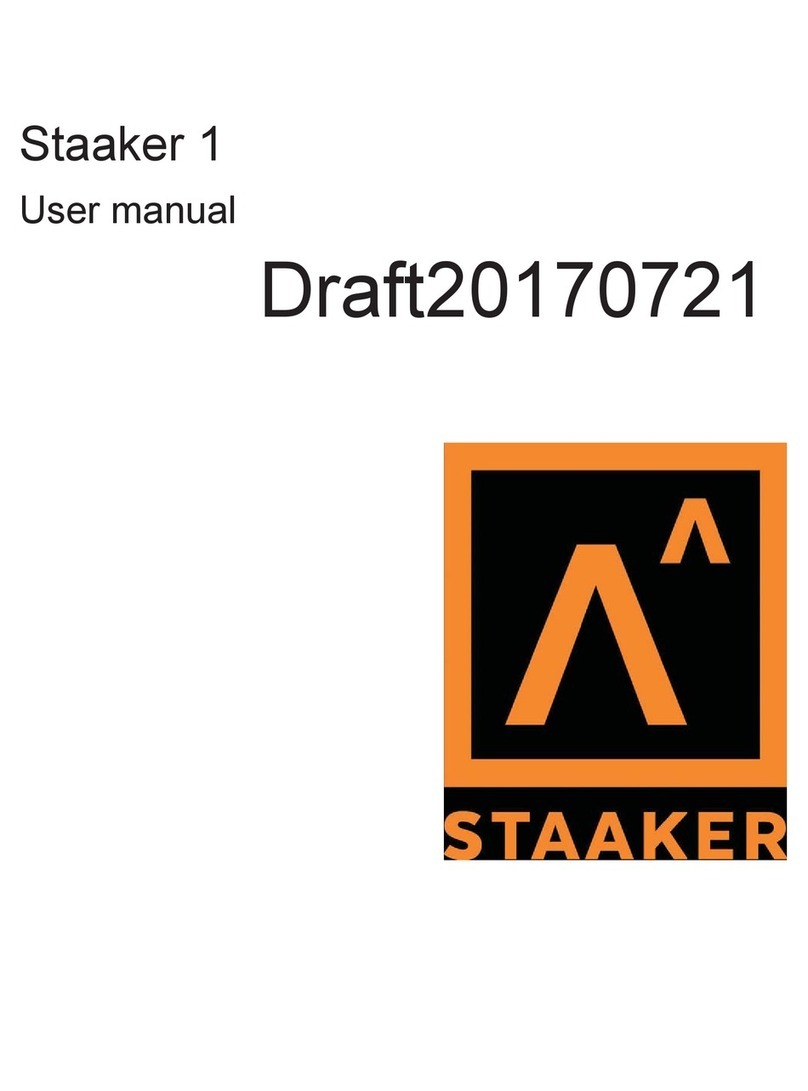 Staaker 820101 User manual