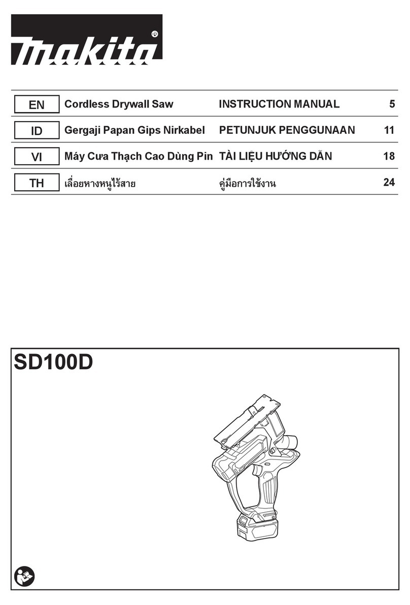 Makita SD100D User manual Makita SD100D User manual