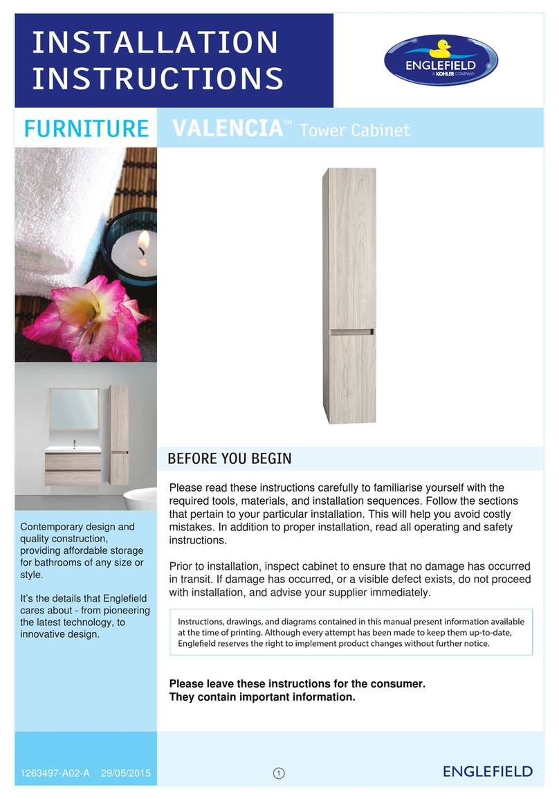 Englefield VALENCIA installation instructions