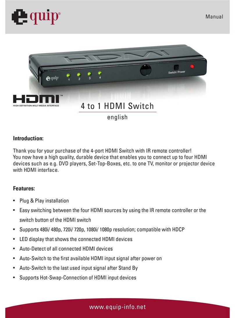 Equip 332704 User manual