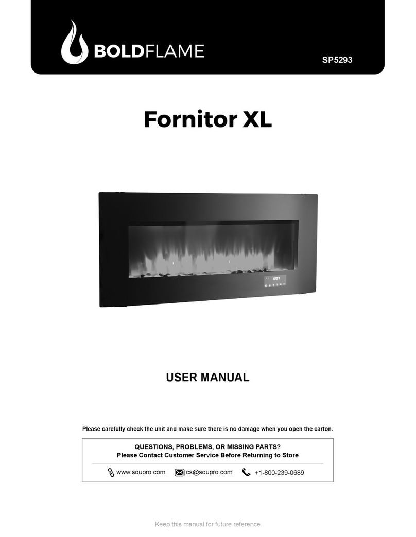 Boldflame Fornitor XL user manual