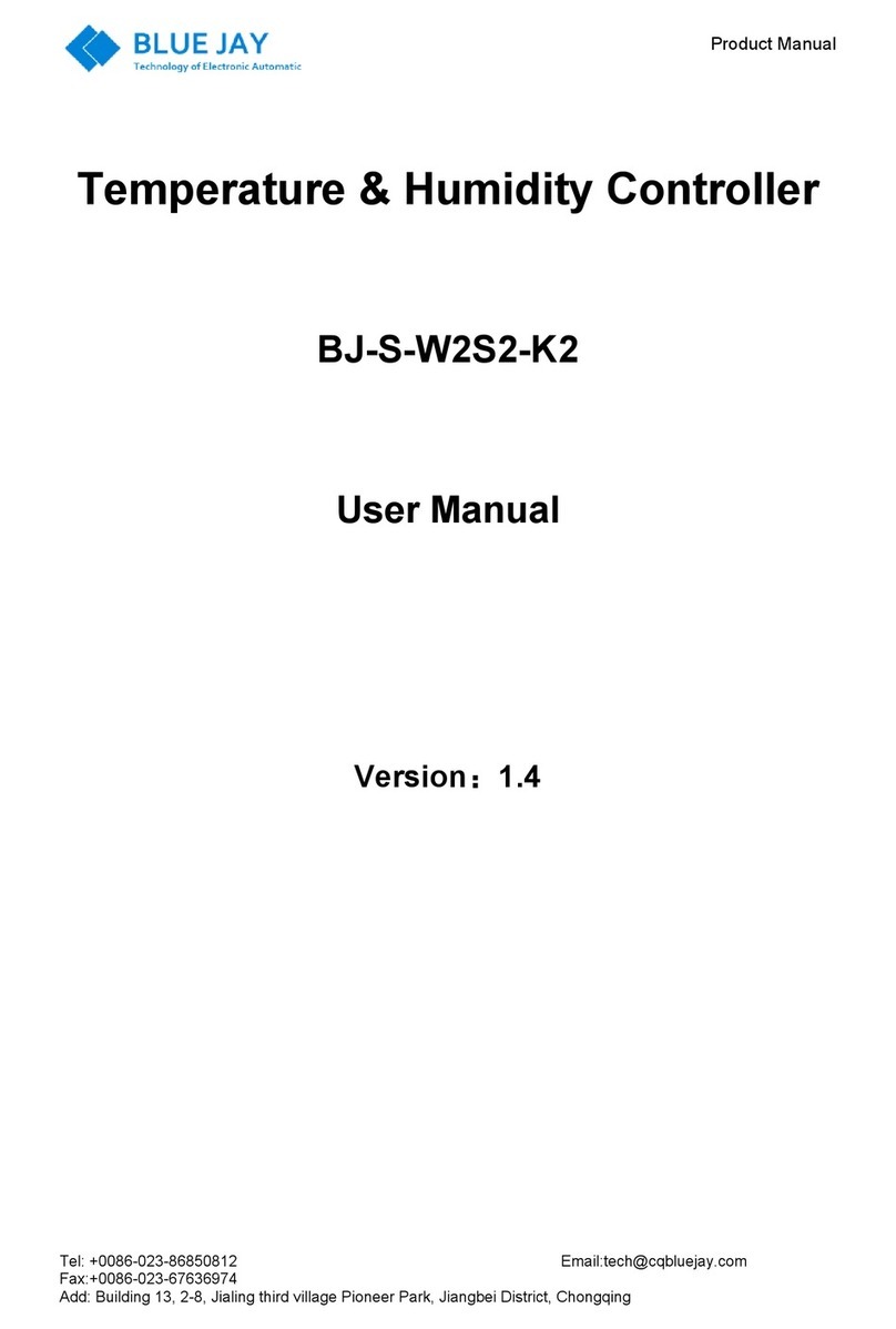 BLUE JAY BJ-S-W2S2-K2 User manual