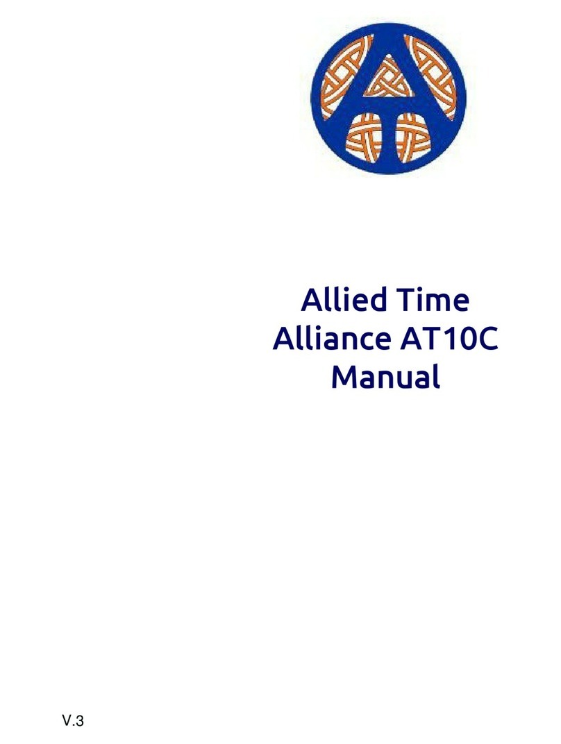 ALLIED TIME Alliance AT10C User manual