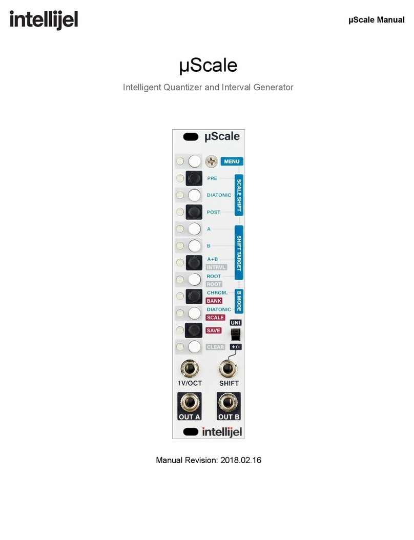 Intellijel mScale User manual Intellijel mScale User manual