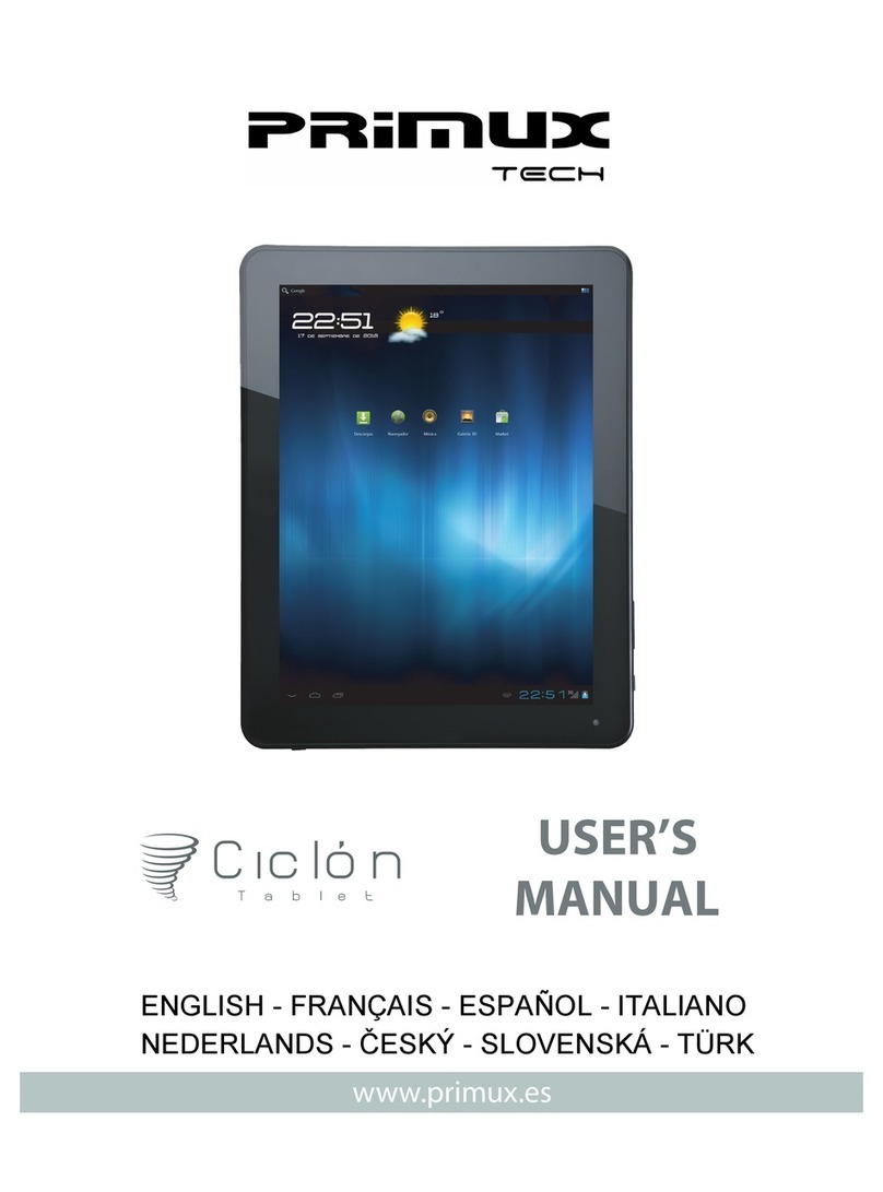 Primux Ciclon user manual