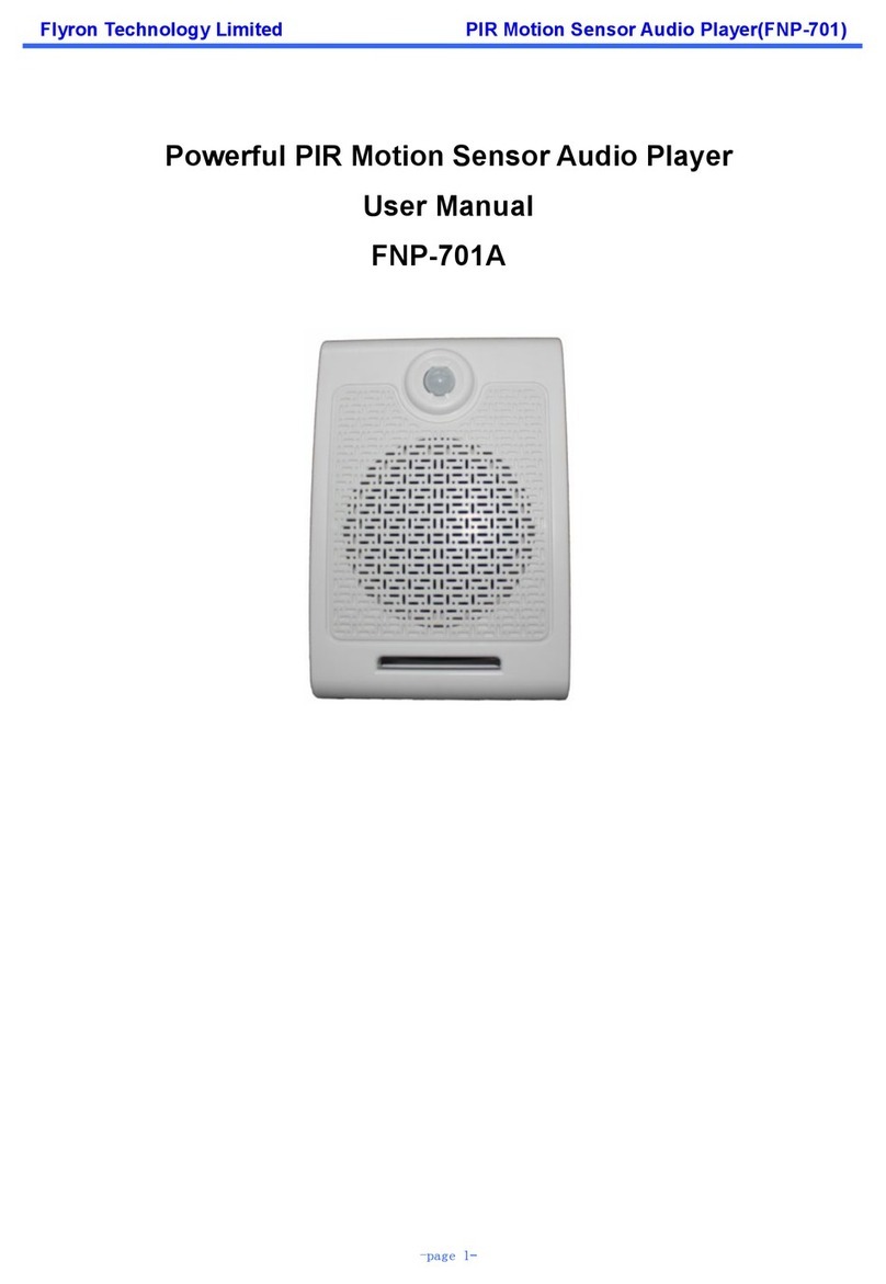 Flyron FNP-701A user manual