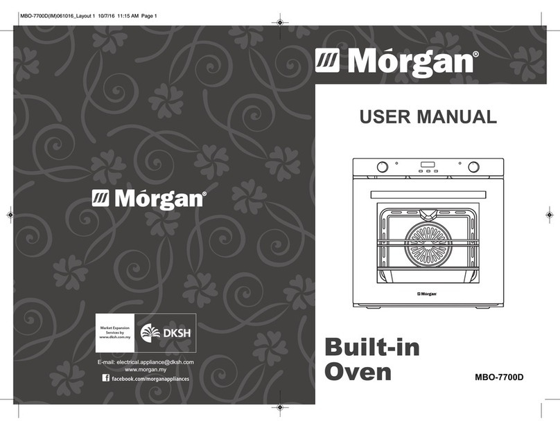 Morgan MBO-7700D user manual