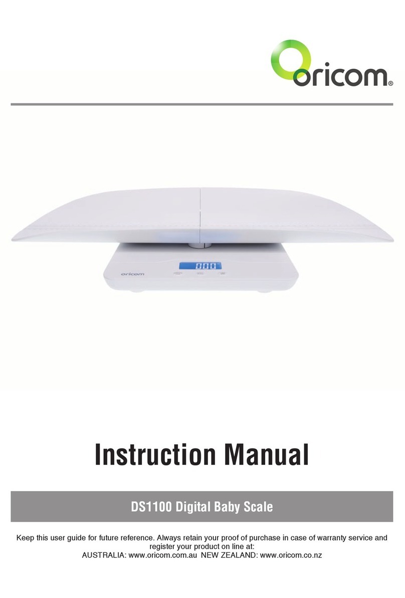 Oricom DS1100 instruction manual