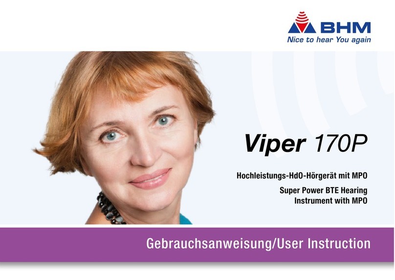 BHM Viper 170P User instructions