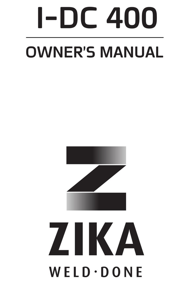 zika I-DC 400 owner's manual